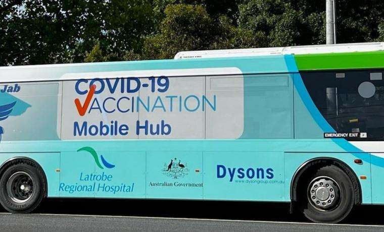 The Chitty Chitty Jab Jab mobile vaccination bus run by the Gippsland Region Public Health Unit will be at the Wonthaggi Town Hall on Saturday 30 July from 10am-2pm.