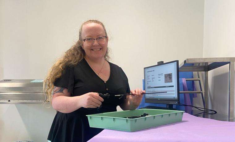 Shannon Dollery, Bass Coast Health’s new Central Sterile Services (CSS) Manager, who will oversee the CSS at Phillip Island Community Hospital.