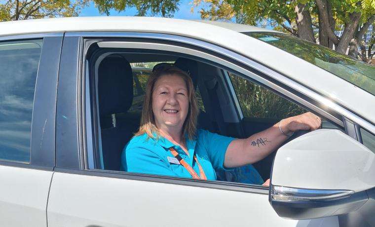 Patricia Barnett is a Volunteer Transport Driver at Wonthaggi Hospital, helping our  community access medical care. 