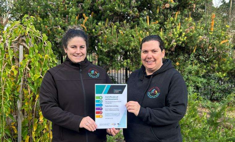 Darcy and Kerri, Foster Early Learning.