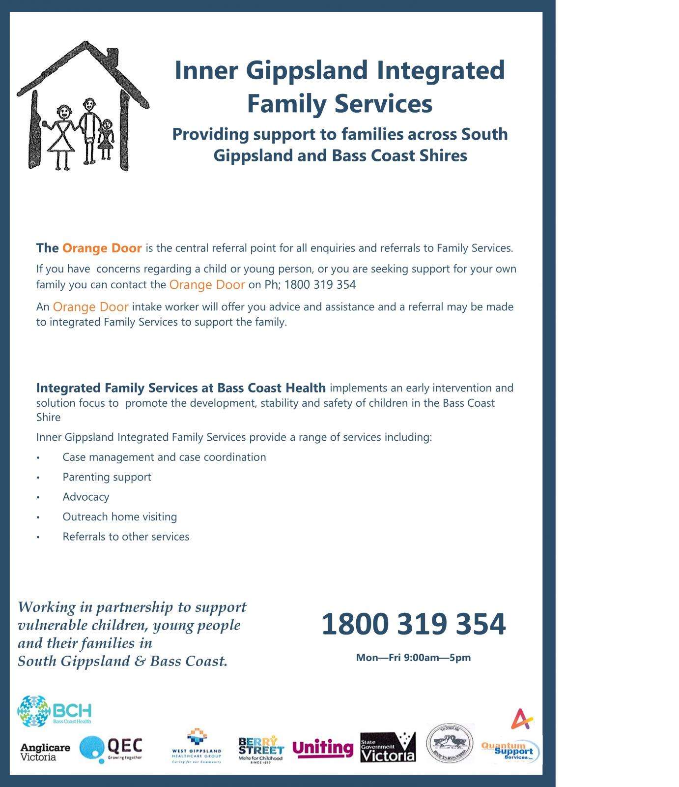 Inner Gippsland Integrated Family Services