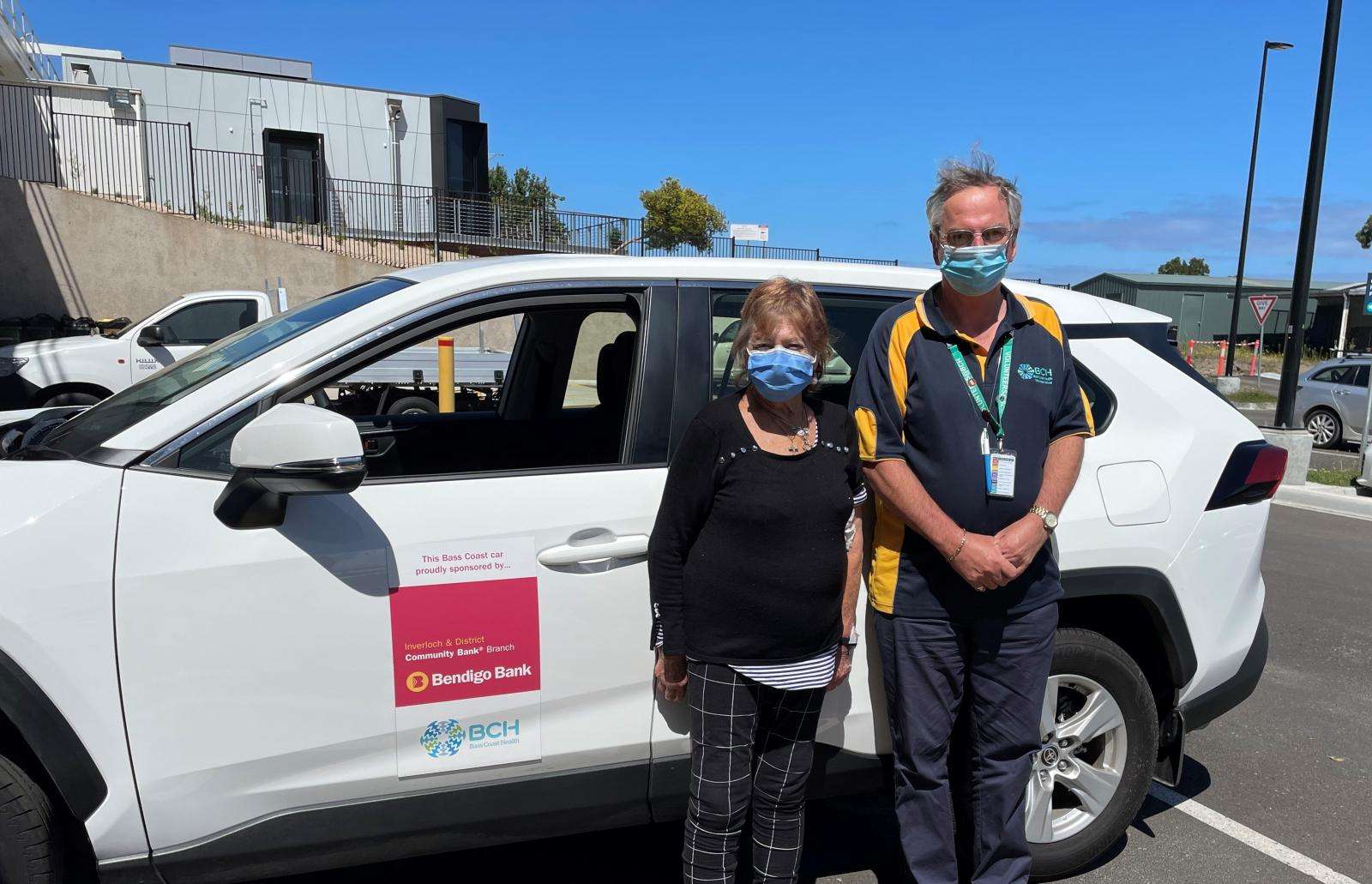 volunteer transport with Jenny M