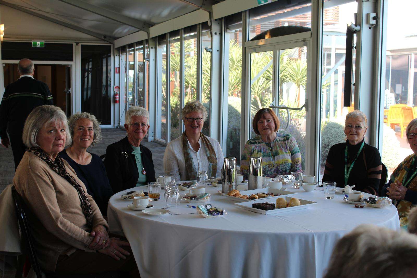 Paulette, Diana,Hilary, Wndy, Louanne, Yvonne, Faye