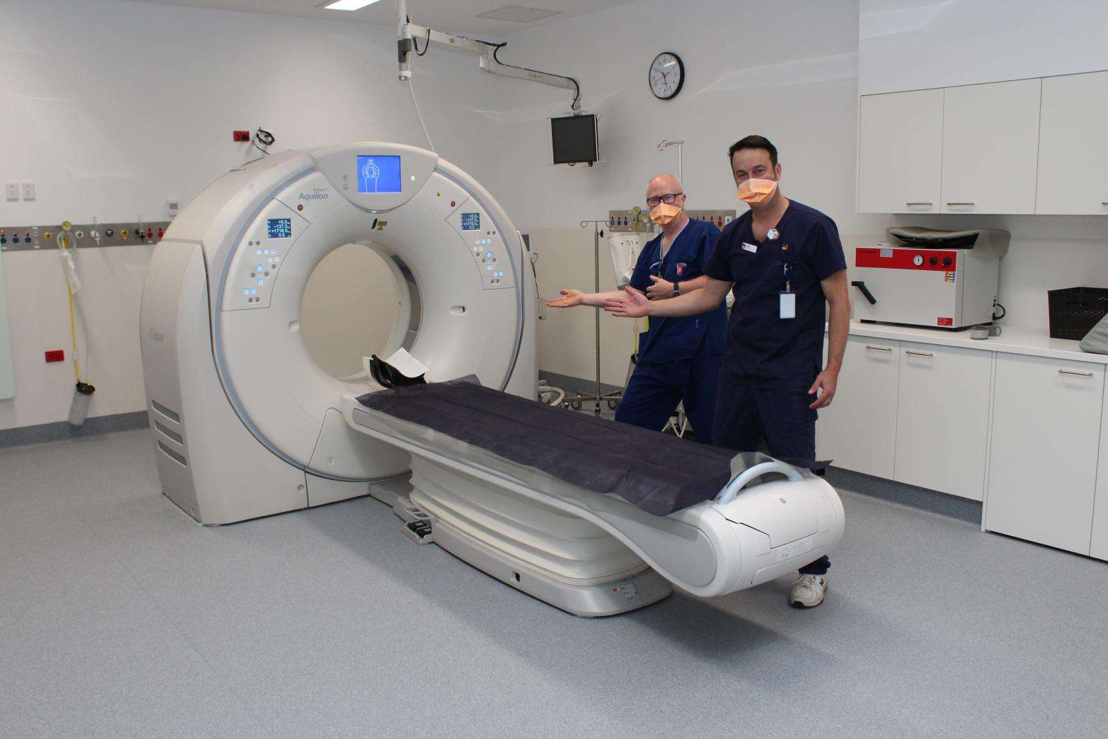 Our CT scanner is now operating from the new Radiology department within the new hospital at Wonthaggi.