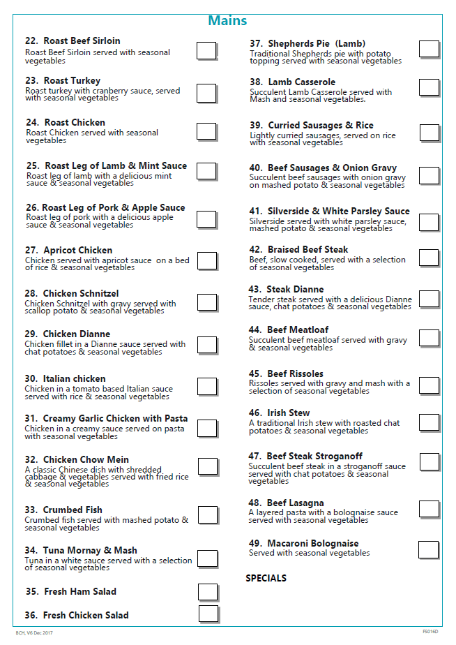 MOW Menu 2