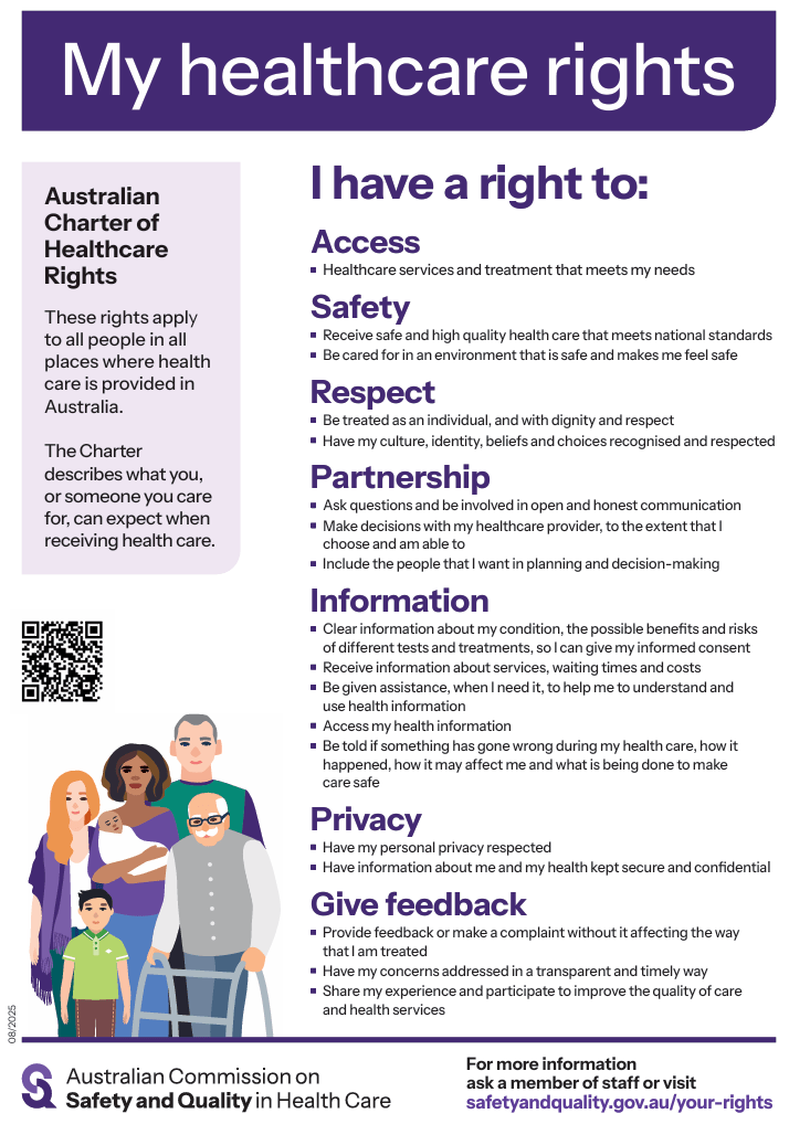 My healthcare rights