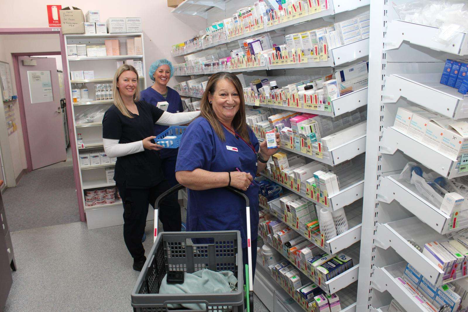 Pharmacy Technicians Day. Danni Dennis, Jaci Nation, Doreen Hancock 2025 09 02 